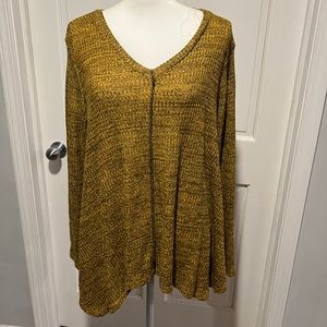 HAPTICS NEW THERMAL WAFFLE TOP NWOT